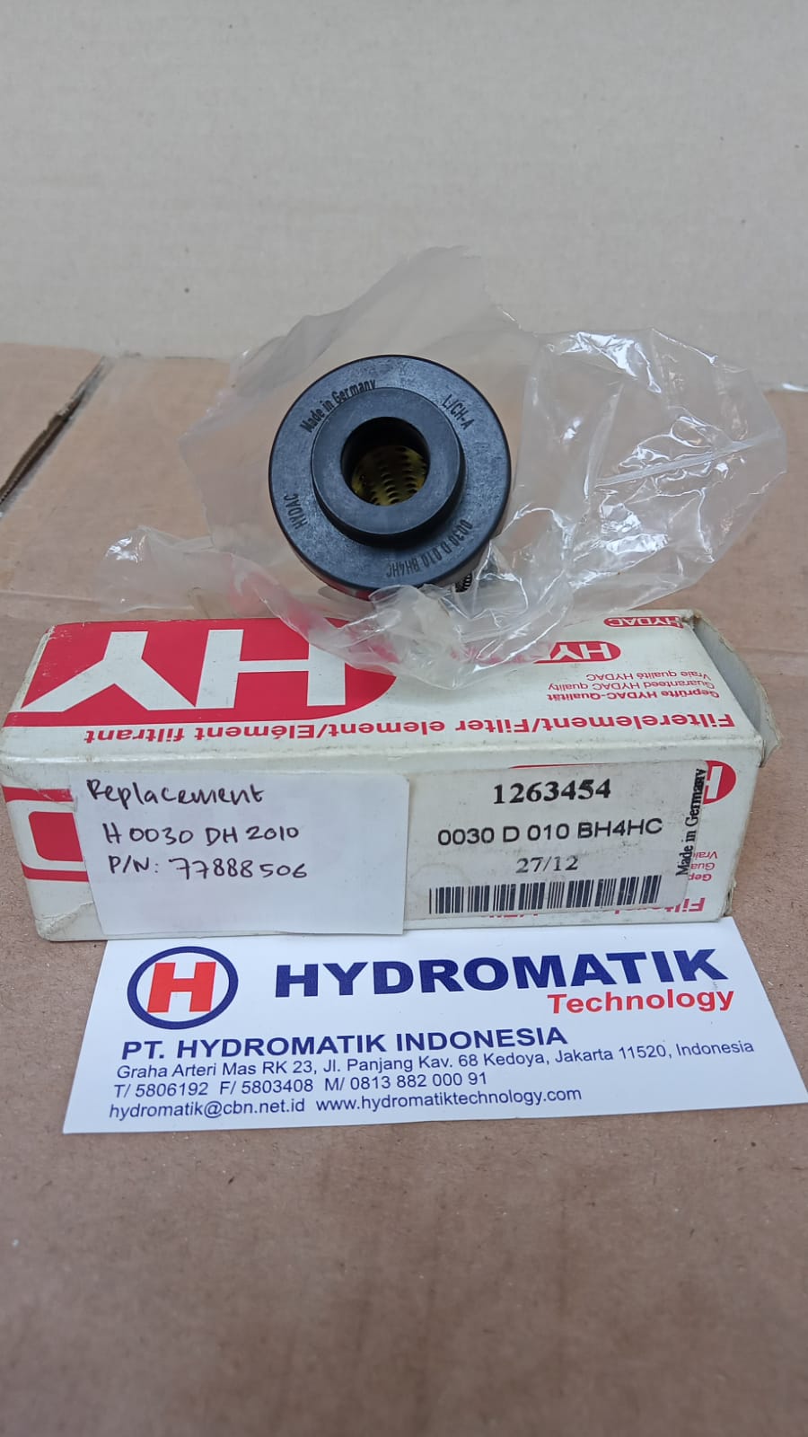 FILTER ELEMENT 0030 D 010 BH4HC